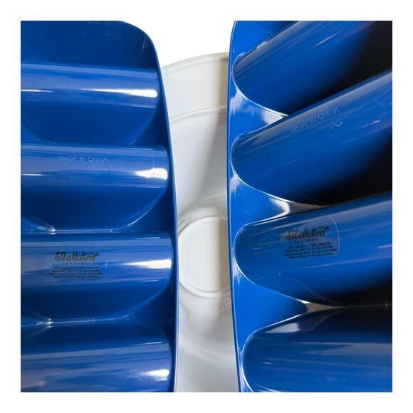 NEW Il Mulino Melamine TACO FIESTA SET 15" Divided Bowl & 2 Holders 4 Tacos Each - Picture 5 of 11